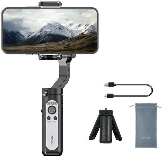 Hohem iSteady XE Gimbal Mobil cu Stabilizator pe 3 Axe și o durată de viață a bateriei de 8 ore Gri