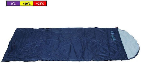 Campus Sleeping Bag Μονό Καλοκαιρινό Fox II Blue