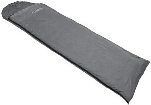 Campus Schlafsack Einzeln 2 Jahreszeiten Mombasa II Grey