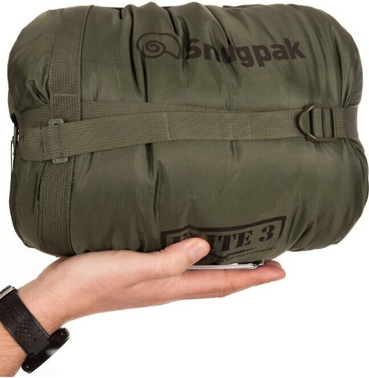 Snugpak Sleeping Bag Μονό 2 Εποχών Softie Elite 3 Olive