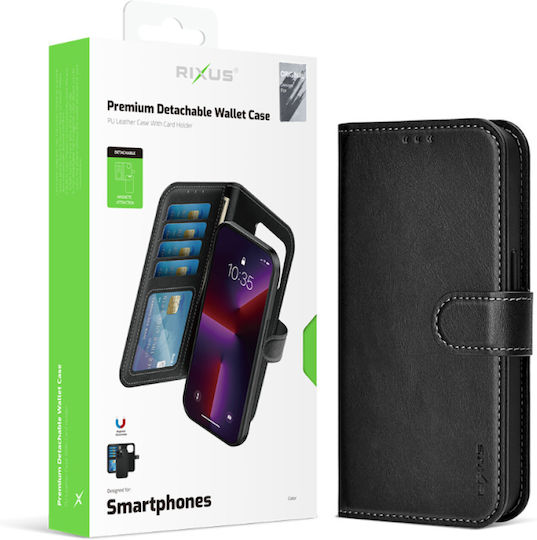 Rixus Wallet Black (iPhone 15 Pro Max)