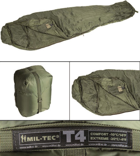Mil-Tec Schlafsack Einzeln 3 Jahreszeiten Tactical 4