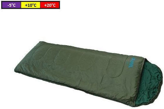 Campus Sleeping Bag Single 2 Seasons Mombasa Green
