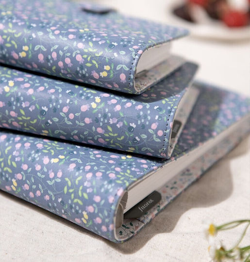 Filofax Θηκη Prs Meadow Blue Σημειωματάριο με Λευκές Σελίδες Μπλε