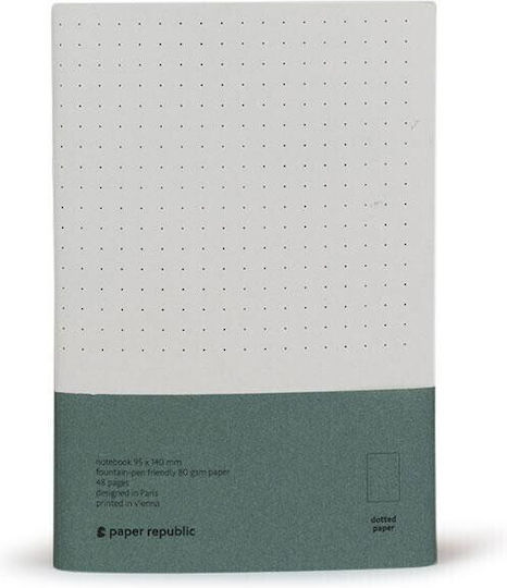 Paper Republic Pocket Notizbuch mit Gummiband Mehrfarbig