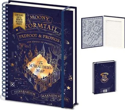 Pyramid International Marauders Map Notebook A4 Ruled