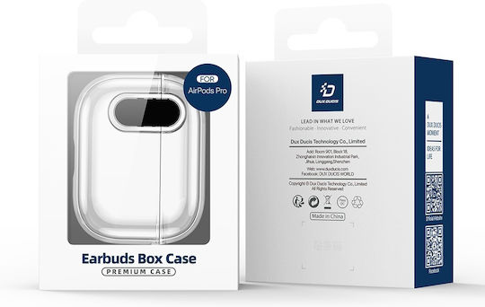 Dux Ducis PECL Θήκη Σιλικόνης σε Διάφανο χρώμα για Apple AirPods 4