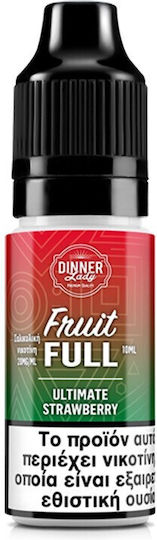 Dinner Lady Έτοιμο Υγρό Αναπλήρωσης Fruit Full Strawberry 20mg 10ml