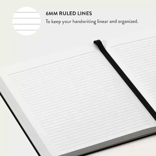 Burga Notebook A5 Ruled Multicolour
