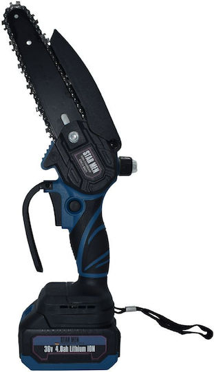 3 in 1 - Comboset Set Chainsaw & Pruning Shear 36V with 2 Batteries 4Ah with Telescopic Pole 2.2m