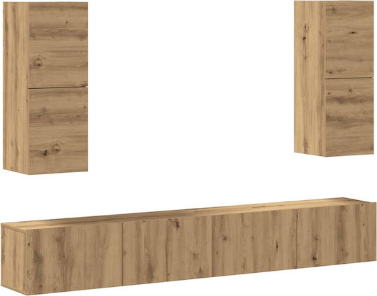 Животно помещение ТВ единица Technical Oak Д100xШ