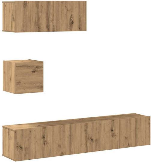 Unitate TV pentru sufragerie Technical Oak L80xÎ