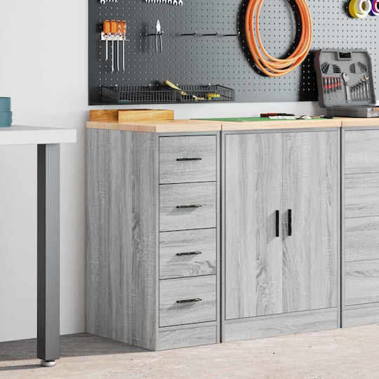 vidaXL Schubladenschrank 30x51x85cm