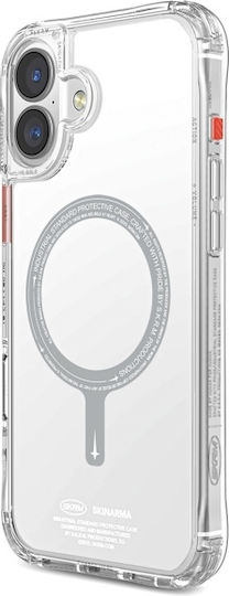 Skinarma Back Cover Σιλικόνης / Πλαστικό Διάφανο (iPhone 16)