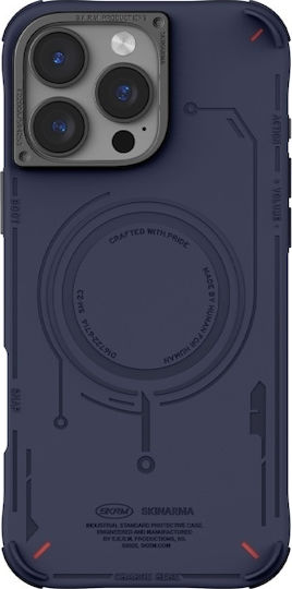 Skinarma Задна корица Метал / Пластмаса Син (iPhone 16 Pro)