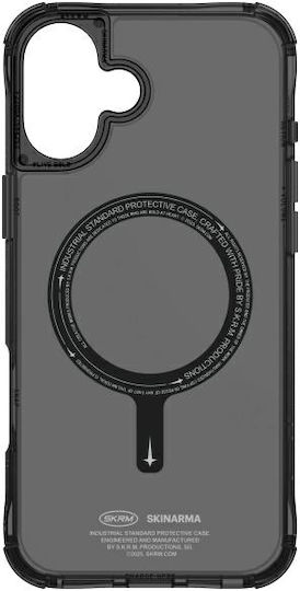 Skinarma Back Cover Plastic Negru (iPhone 16)