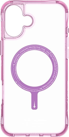 Skinarma Back Cover Silicone / Plastic Pink (iPhone 16 Plus)