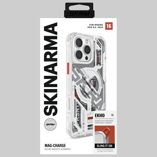 Skinarma Umschlag Rückseite Kunststoff Transparent (iPhone 17 Pro Max / iPhone 17 Pro / iPhone 16 Pro Max)