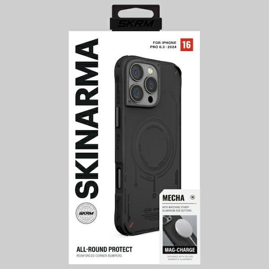Skinarma Back Cover Metallic Black (iPhone 16 Pro)
