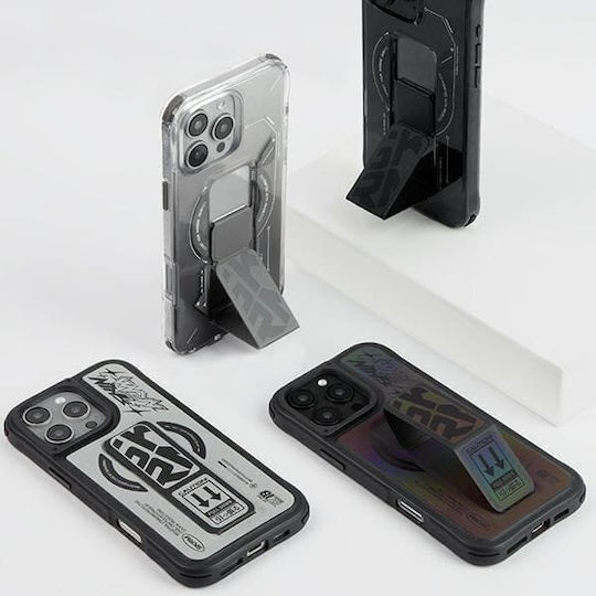 Skinarma Задна корица Пластмаса Сребрист (iPhone 16 Pro)
