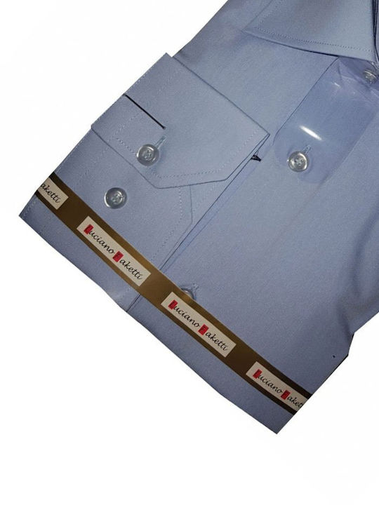 Long-sleeved Shirt Sky Blue