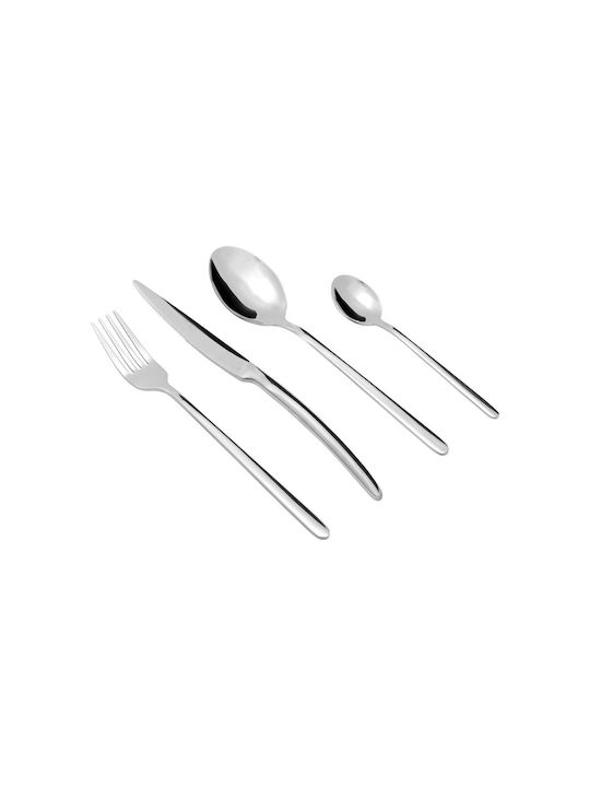 Estia Cutlery Set Stainless Silver 24pcs