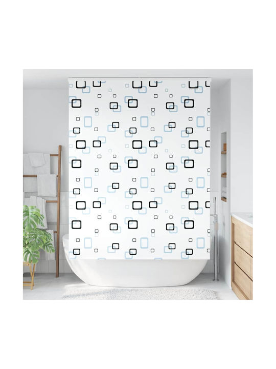 Vidaxl Shower Curtain Roll Cassette 160x240cm Fabric Width 156cm Multicolor