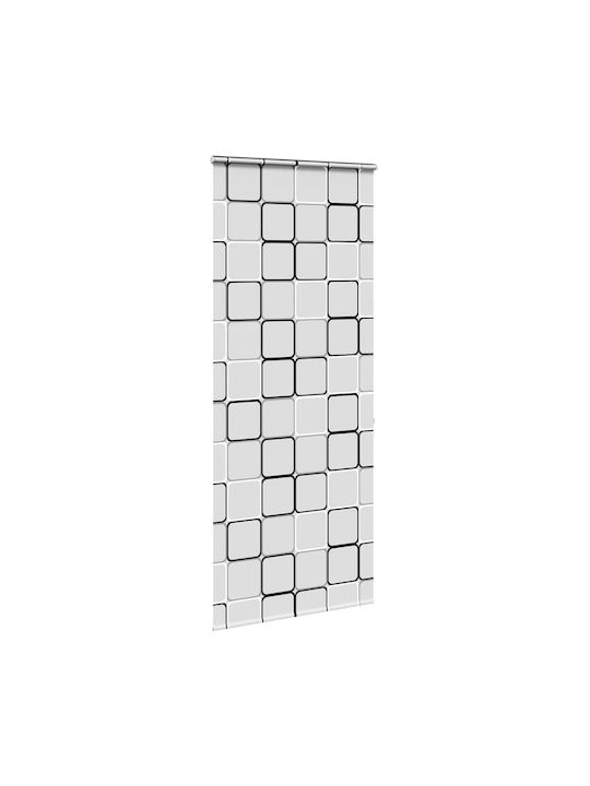 Vidaxl Shower Curtain Roll Cassette 100x240 cm Fabric Width 96 cm Multicolor