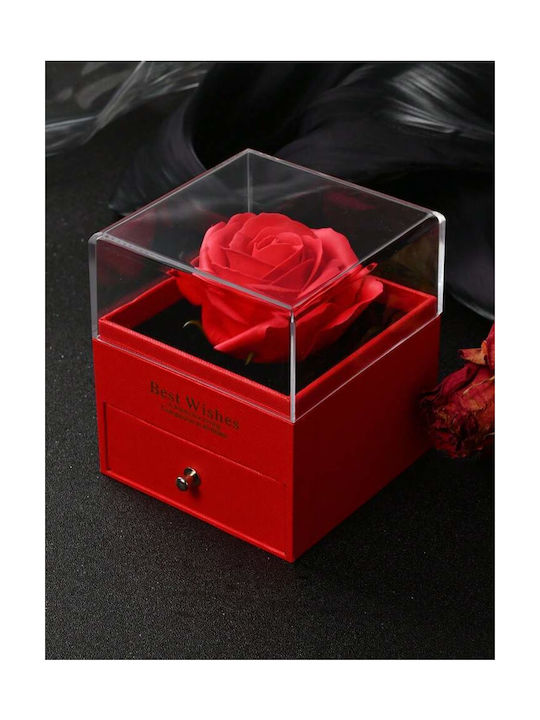 Eternal Flower Rose Jewelry Case