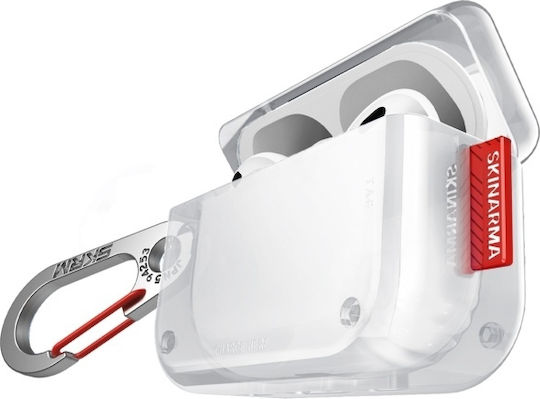 Skinarma Θήκη Πλαστική σε Διάφανο χρώμα για Apple AirPods Pro 2