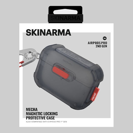 Skinarma Case Plastic Smoke for Apple AirPods Pro 2