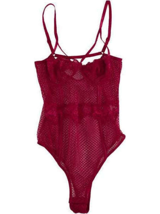 Zoli Sexy Bodysuit Burgundy