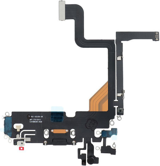 Кабел с Порт за зареждане в Черен цвят за iPhone 13 Pro