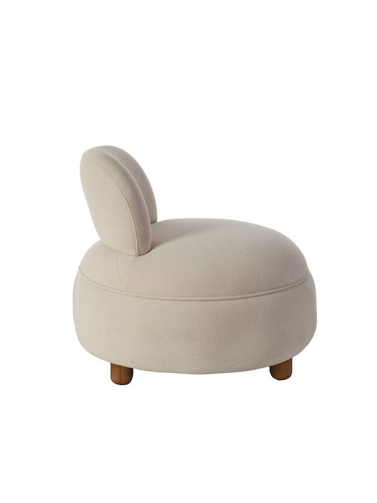 Wous Πολυθρόνα Μπεζ 75x80x70cm