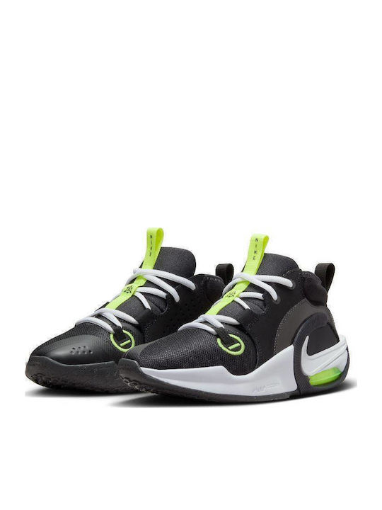 Air Zoom Crossover 2 Kids Sports Shoes Basketball with Laces Black