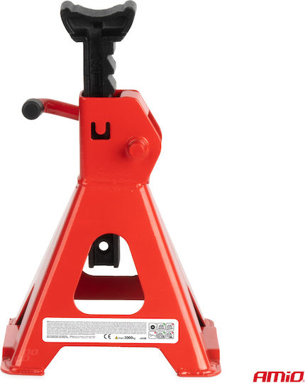 AMiO Vehicle Support Stand Set with Maximum Pressure Up to 3 Tons