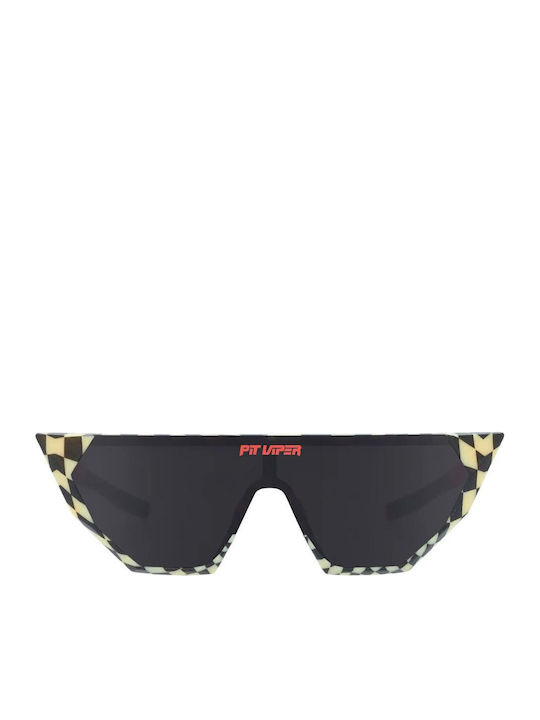 Pit Viper The Victory Lame Showroom Sunglasses Πολύχρωμα with Acetate Frame & Black Lens