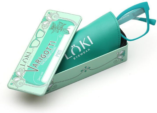 Loki Damen Lesebrille +2.50 in Grün Farbe 41441