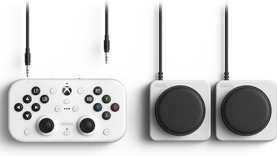 8Bitdo Lite SE Ασύρματο Gamepad για PC / Xbox One / Xbox Series Λευκό
