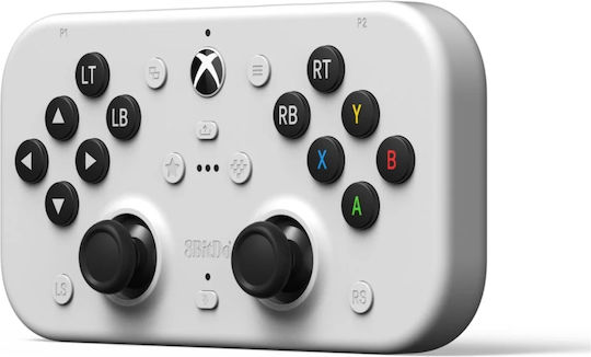 8Bitdo Lite SE Ασύρματο Gamepad για PC / Xbox One / Xbox Series Λευκό