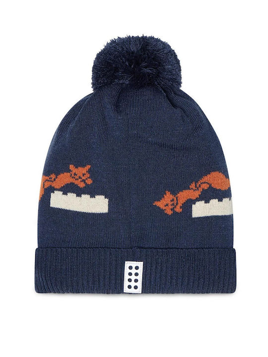 Lego Kids Beanie Knitted Blue