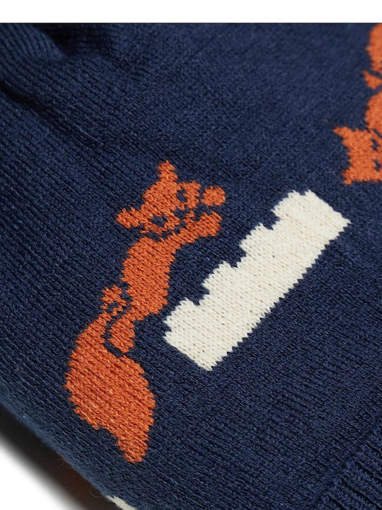 Lego Kids Beanie Knitted Blue