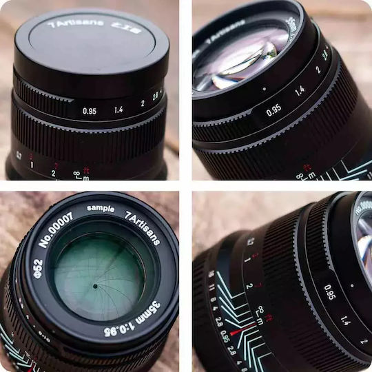 7artisans Crop Φωτογραφικός Φακός Σταθερός για Nikon Z Mount Μαύρος