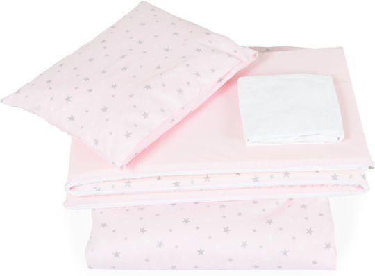 Cangaroo Σετ Κούνιας Pink 6τμχ