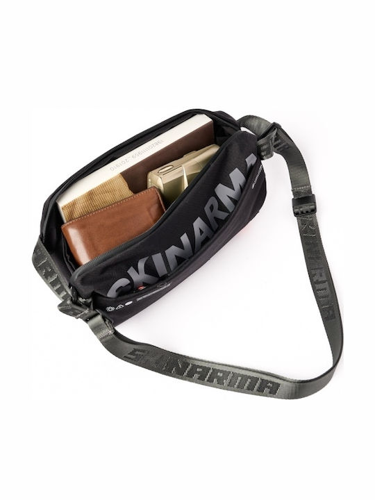 Herrentasche Schulter / Crossbody Schwarz