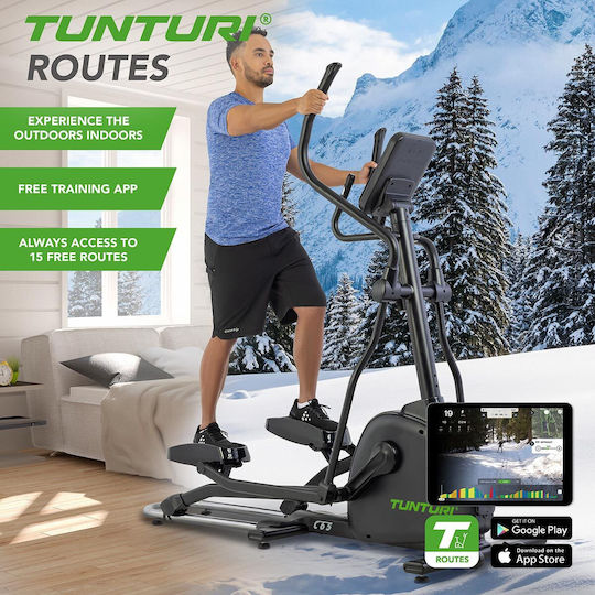 Tunturi Signature C65-F Magnetic Cross Trainer with Plate Weight 35kg for Maximum Weight 150kg