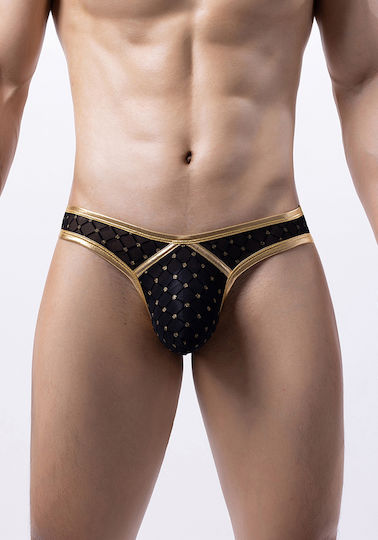 Comfort Ανδρικό Sexy String Χρυσό