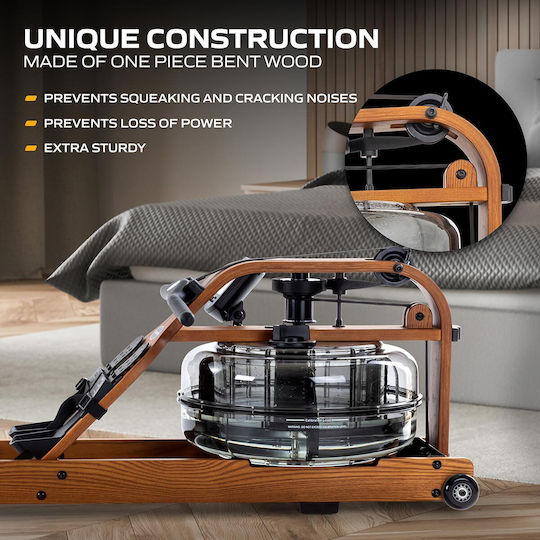 Fluid Οικιακή Κωπηλατική Νερού για Χρήστη έως 150kg
