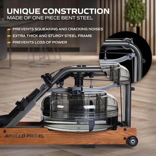 Fluid Οικιακή Κωπηλατική Νερού για Χρήστη έως 150kg