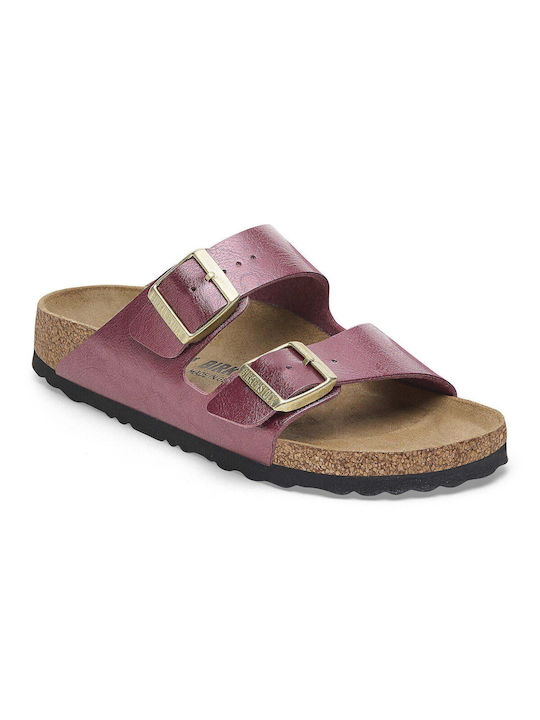 Birkenstock Arizona Women's Flat Sandals in Pink Color Regular Fit